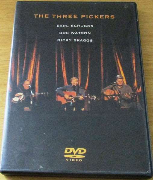 EARL SCRUGGS + DOC WATSON + RICKY SKAGGS The Three Pickers DVD