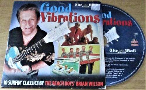 THE BEACH BOYS BRIAN WILSON Good Vibrations Cardsleeve [Shelf G Box 22]