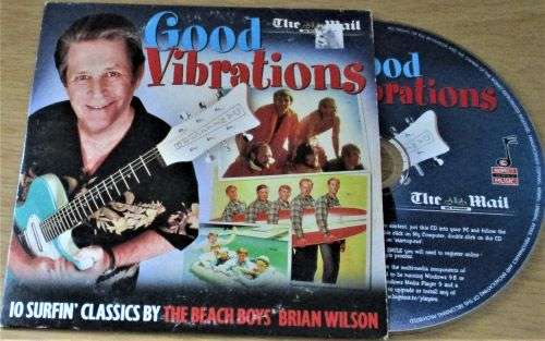 THE BEACH BOYS BRIAN WILSON Good Vibrations Cardsleeve [Shelf G Box 22]