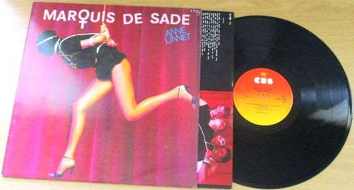 ANNE LINNET Marquis De Sade IMPORT LP Vinyl Record