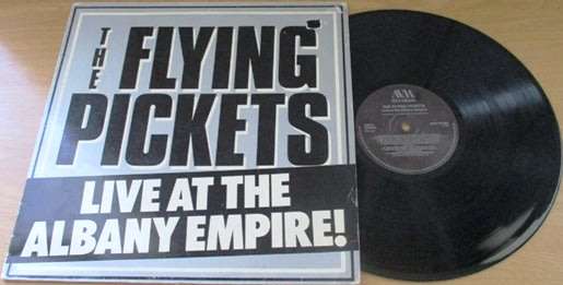 THE FLYING PICKETTS Live at the Albany Empire! LP Vinyl Record