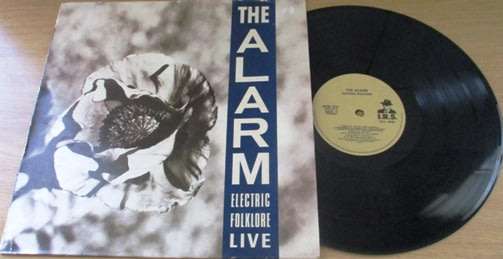 THE ALARM Electric Foklore LP Vinyl Record