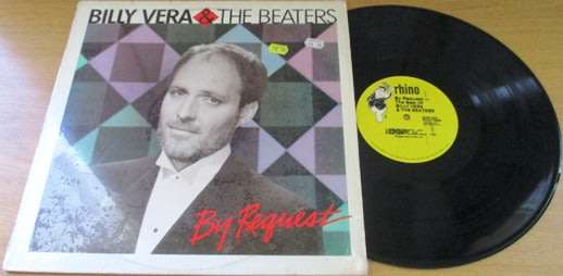 BILLY VERA AND THE BEATERS By Request  LP Vinyl Record
