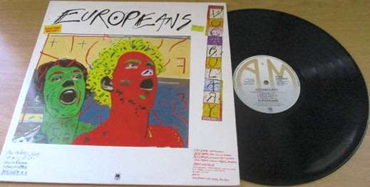 EUROPEANS Vocabulary  LP Vinyl Record