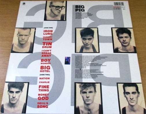 BIG PIG Bonk VINYL Record