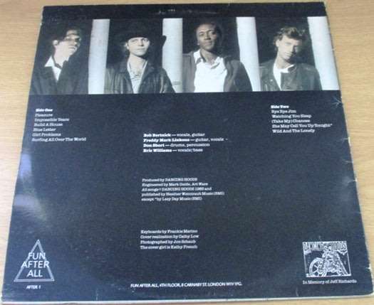DANCING HOODS 12 Jealous Roses IMPORT VINYL LP Record
