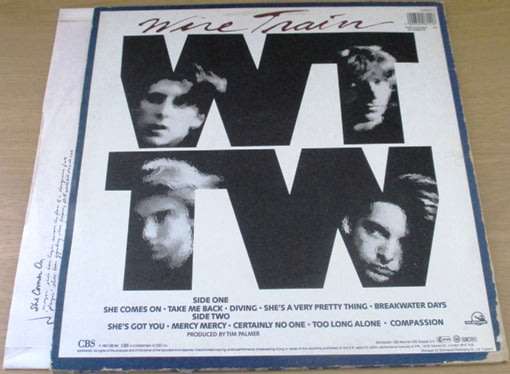 WIRE TRAIN Ten Women VINYL LP Record
