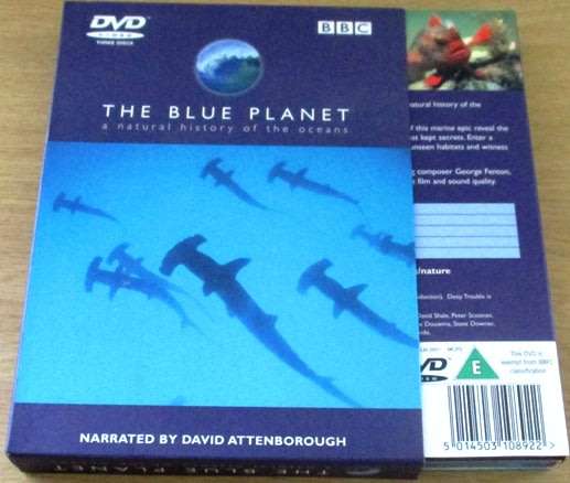 THE BLUE PLANET The Natural History of the Oceans BBC DVD  [BBOX 1]