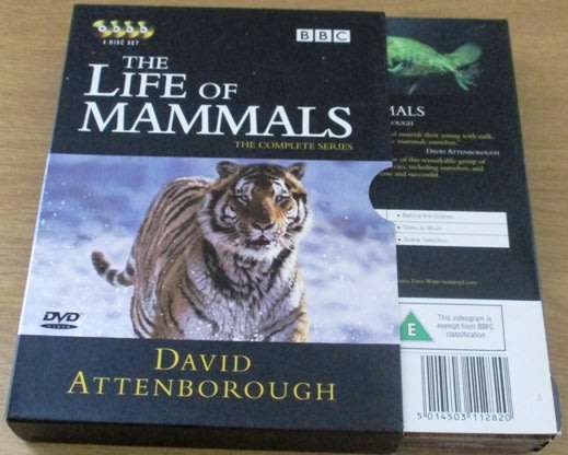 THE LIFE OF MAMMALS The Complete Series BOX SET