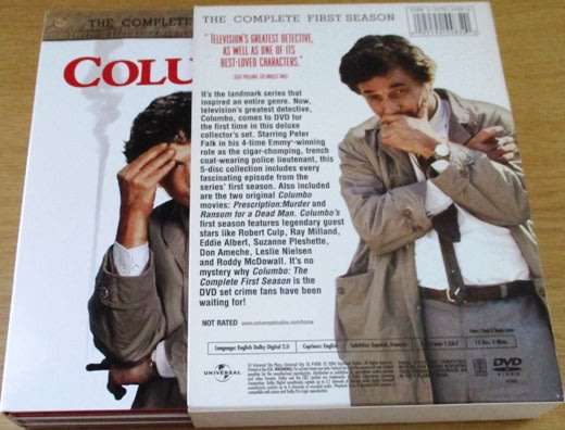 COLUMBO The Complete First Season BOX SET