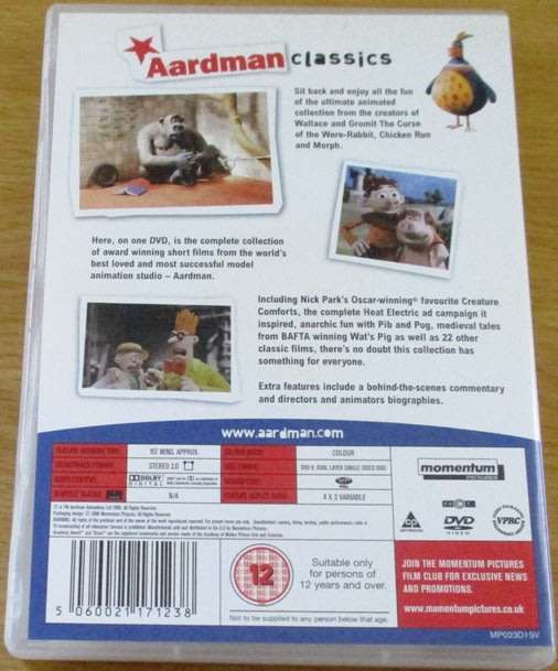 WALLACE + GROMIT The Curse of the  Were Rabbit DVD