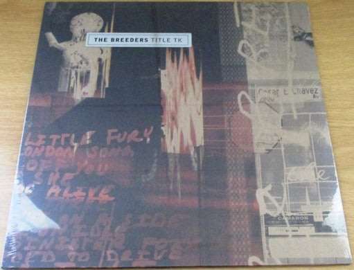 THE BREEDERS Title TK 2018 European Pressing LP VINYL RECORD