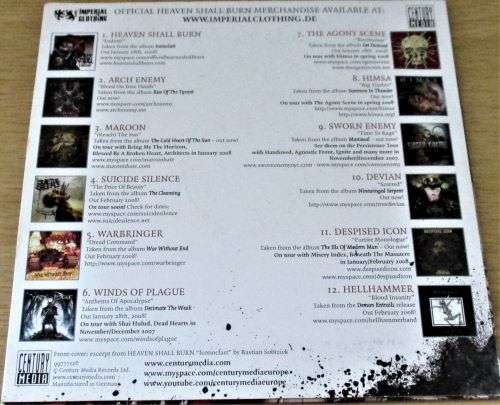 THE FINAL RESISTANCE  Includes Arch enemy, Hellhammer, Heaven Shall Burn CD  [cardsleeve box]