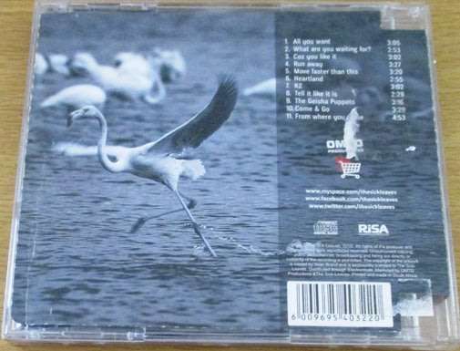 THE SICK LEAVES Last Dance of the Sugarplum Fairy CD [Shelf G box 19]