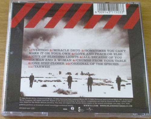 U2 How to Dismantle an Atomic Bomb CD   [msr EX]