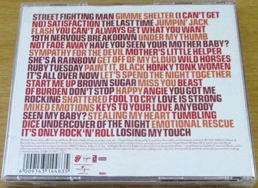 ROLLING STONES Forty Licks 2xCD [msr EX]