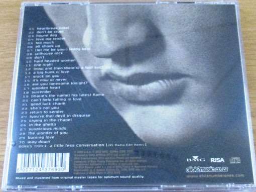 ELVIS PRESLEY 30#1 HITS CD  [Shelf G Box 6]