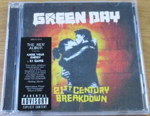 GREEN DAY 21st Century Breakdown CD  [Shelf G Box 6]
