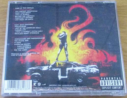 GREEN DAY 21st Century Breakdown CD  [Shelf G Box 6]