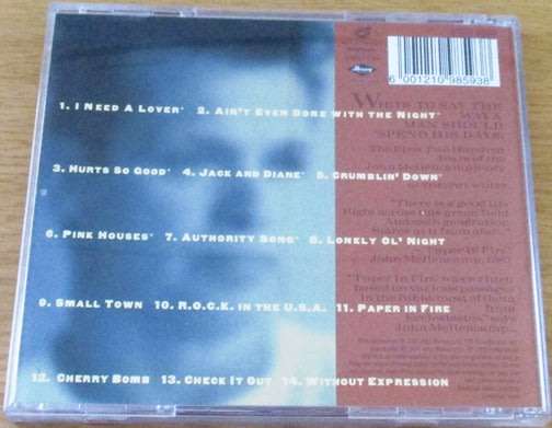 JOHN MELLENCAMP The Best That I Can Do [Shelf G Box 5]