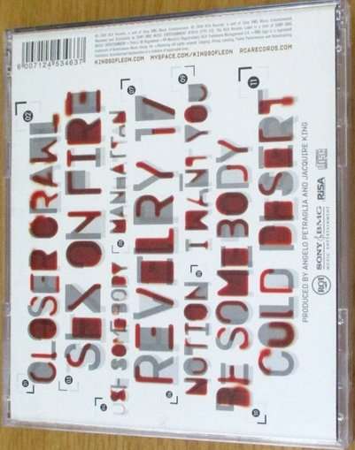 KINGS OF LEON Only by the Night CD  [Shelf G Box 5]