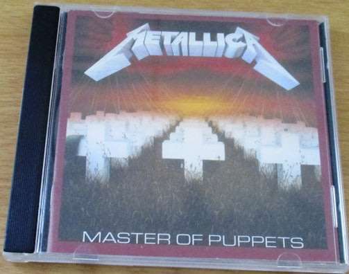 METALLICA  Master of Puppets CD   [Shelf G Box 5]