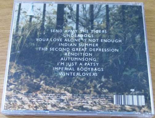 MANIC STREET PREACHERS Send Away the Tigers CD   [Shelf G Box 9]