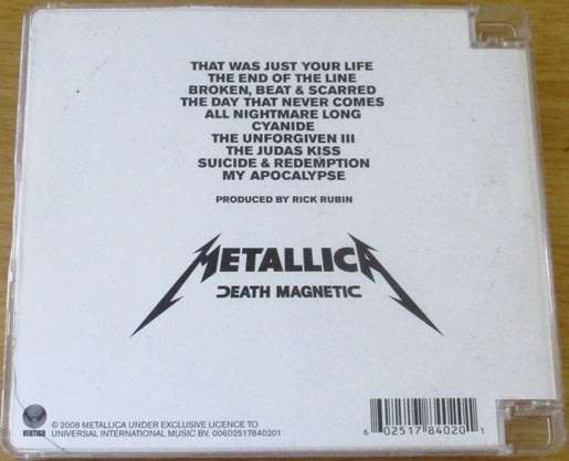 METALLICA Death Magnetic  [Shelf G Box 9]