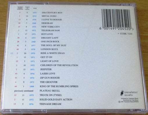 MARC BOLAN and T REX The Ultimate Collection [Shelf G Box 10]