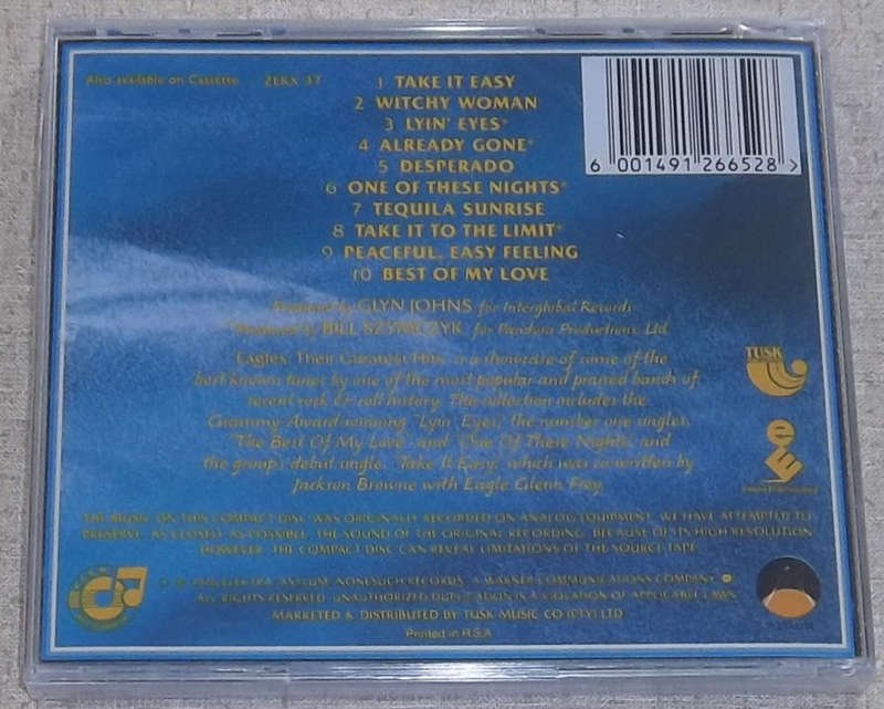 THE EAGLES Greatest Hits - Vol.1 1971-1975