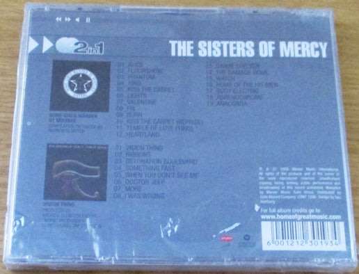 THE SISTERS OF MERCY Some Girls Wander By Mistake / Vision Thing CD