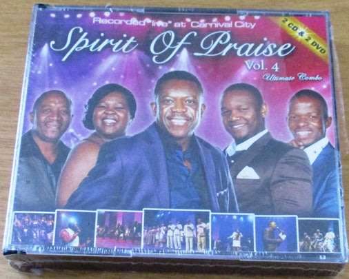 SPIRIT OF PRAISE 4 2xCD + 2xDVD