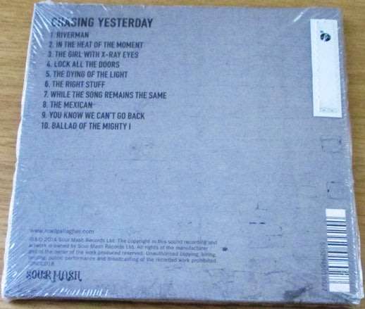 NOEL GALLAGHER'S HIGH FLYING BIRDS Chasing Yesterday CD