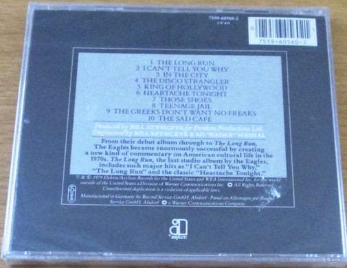 EAGLES The Long Run Remastered CD