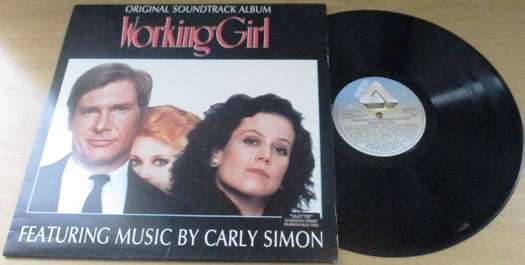 WORKING GIRL O.S.T. Featuring Music by Carly Simon VINYL RECORD