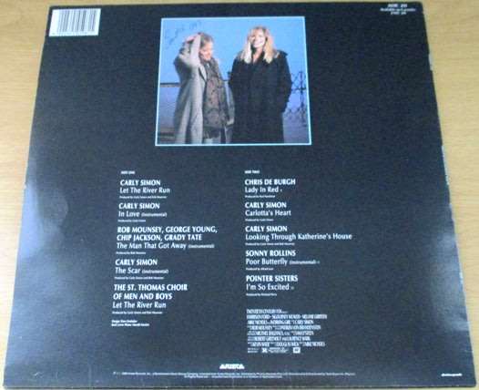 WORKING GIRL O.S.T. Featuring Music by Carly Simon VINYL RECORD