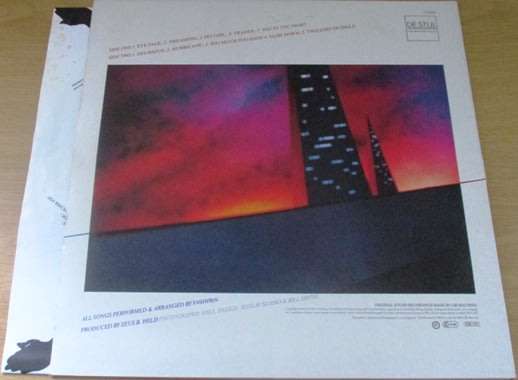 FASHION Twilight of Idols VINYL RECORD