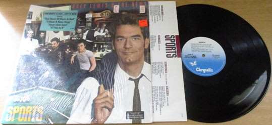 HUEY LEWIS AND THE NEWS Sports VINYL RECORD