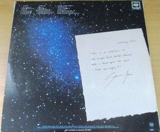 JANIS IAN MY Favourites VINYL RECORD