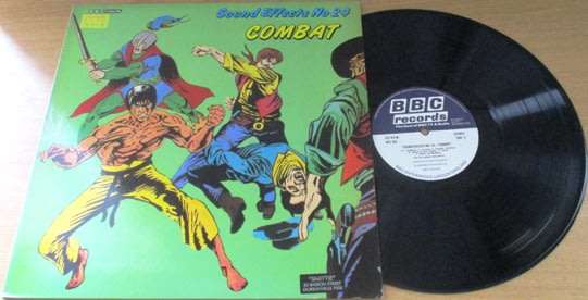 SOUND EFFECTS No 24 COMBAT [BBC] VINYL RECORD