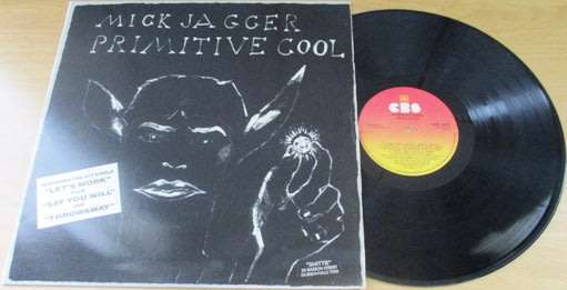 MICK JAGGER Primitive Cool VINYL RECORD