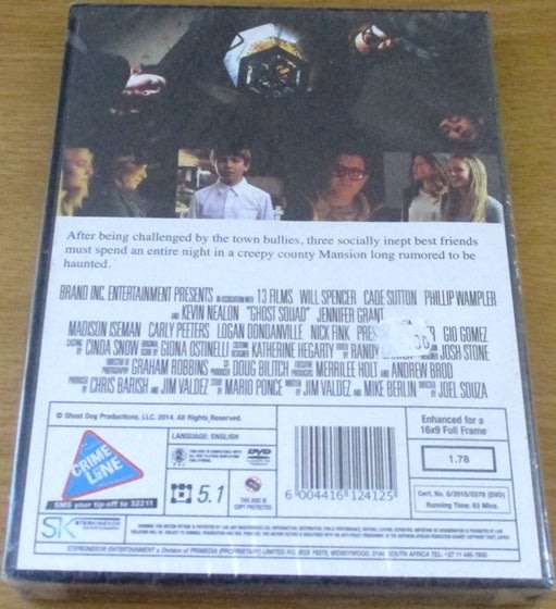 GHOST SQUAD DVD