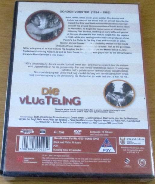 DIE VLUGTELING South African Film