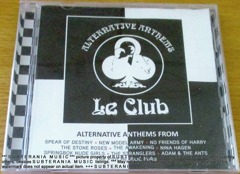 Various Artists LE CLUB ALTERNATIVE ANTHEMS CD [Vx3]