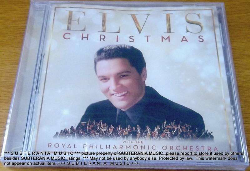 ELVIS PRESLEY with the ROYAL PHILHARMONIC ORCHESTRA Christmas CD