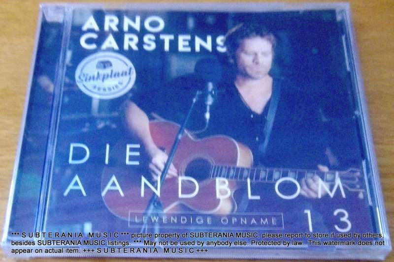 ARNO CARSTENS Die Aandblom 13 Sinkplaat Sessies CD