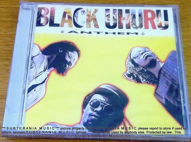 BLACK UHURU Anthem CD