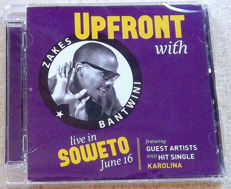 ZAKES BANTWINI Upfront : Live in Soweto SOUTH AFRICA CD Cat# CDSTEP141