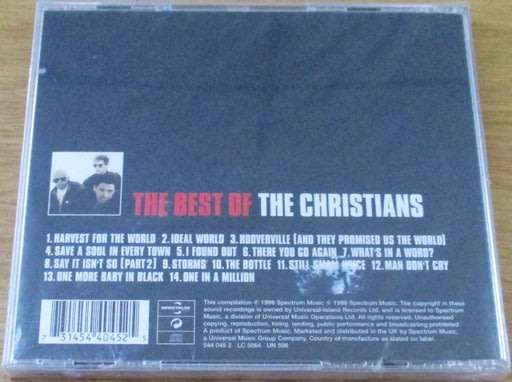 THE CHRISTIANS The Best Of  [Shelf G Box 12]