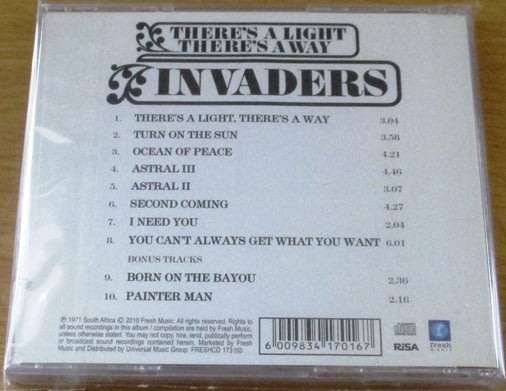INVADERS There's a Light There's a Way CD